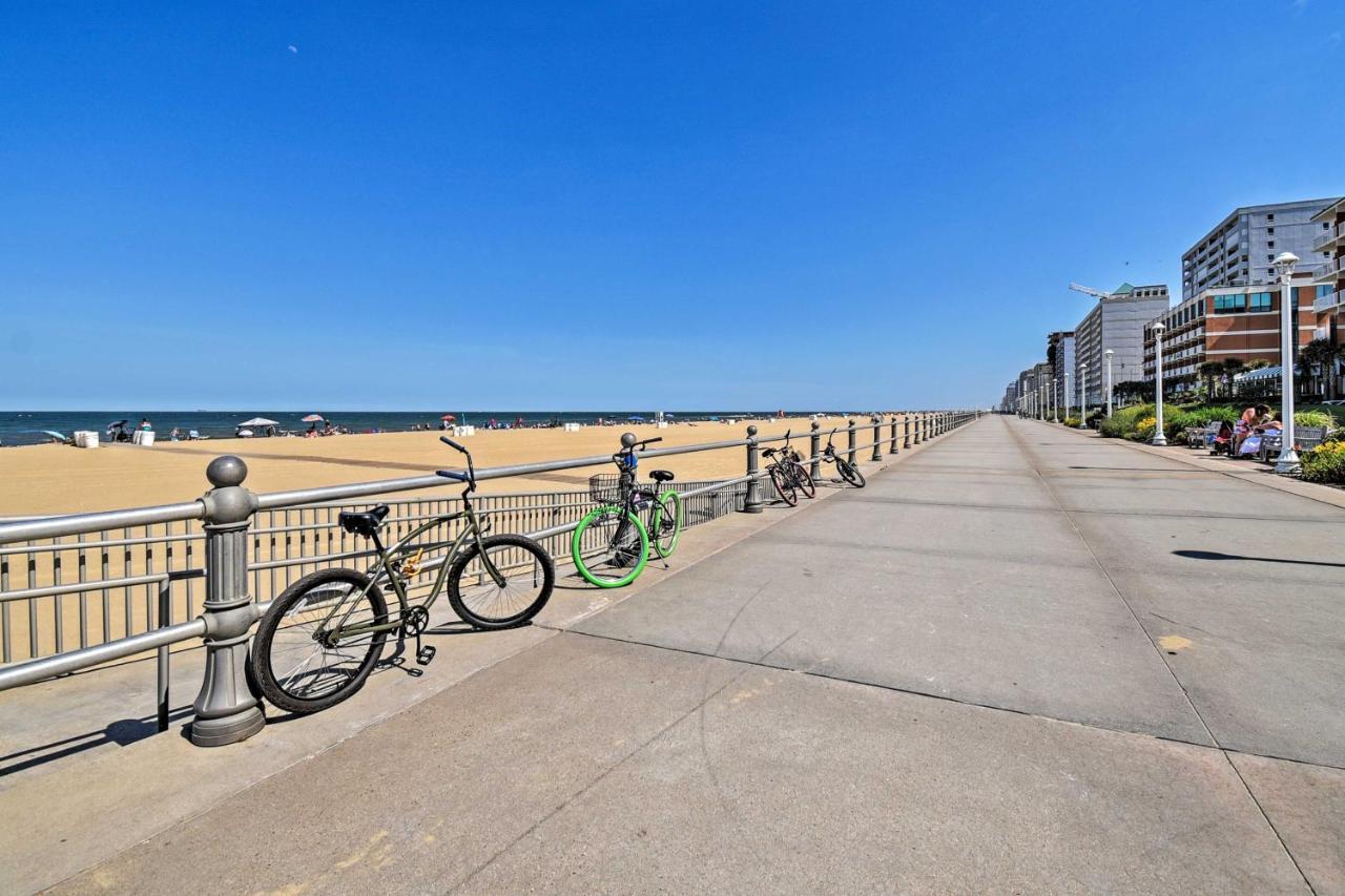 Oceanfront Resort Studio On Virginia Beach! Exterior foto