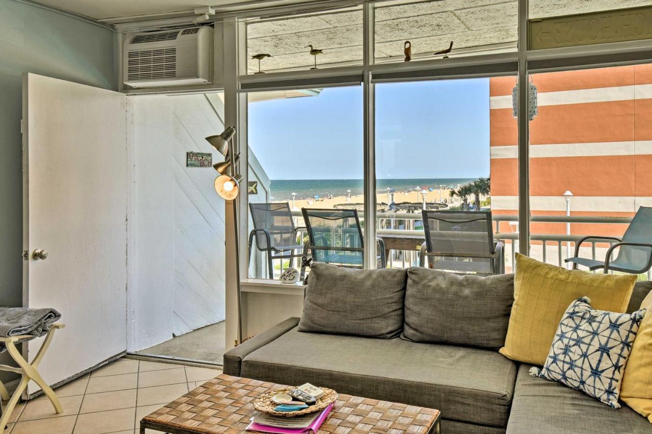 Oceanfront Resort Studio On Virginia Beach! Exterior foto