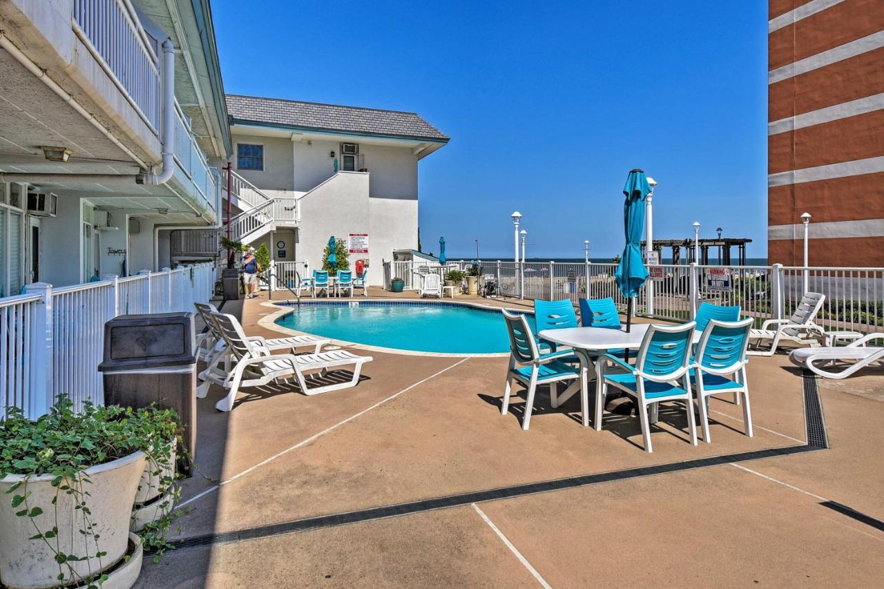 Oceanfront Resort Studio On Virginia Beach! Exterior foto